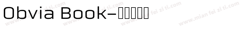 Obvia Book字体转换